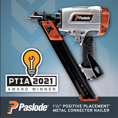 Paslode & Tapcon Awarded PTIA 2021 Innovation Awards