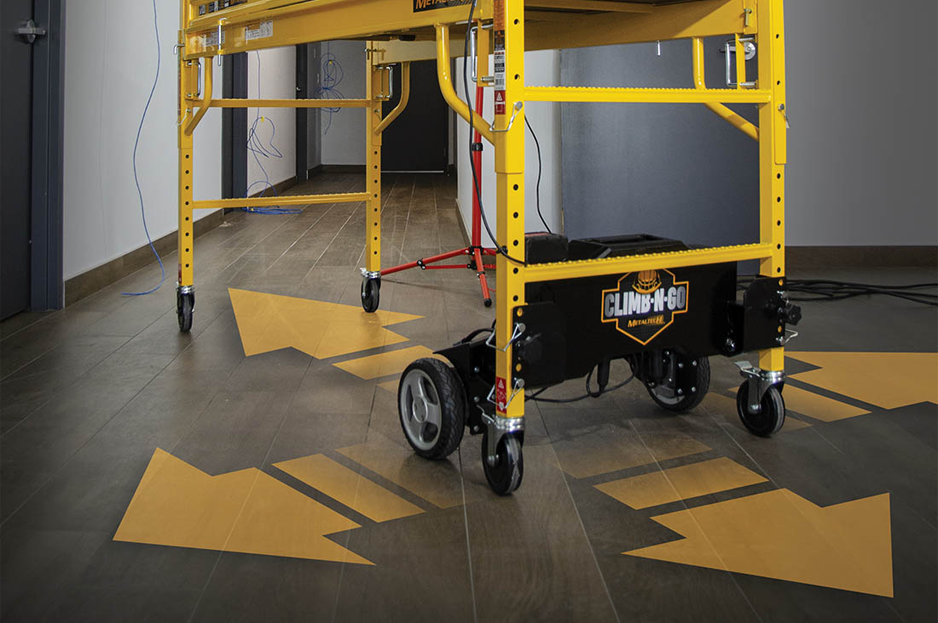 Introducing Climb-N-Go® Motorized System for Baker Type Scaffold